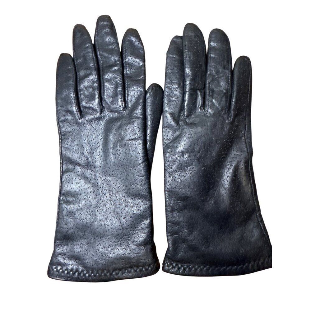 Vintage 80's/90's Lined Leather Thinsulate Insulated Gloves‎ XL